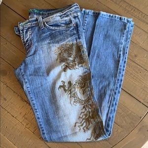 Plastic by GLY jeans size 11